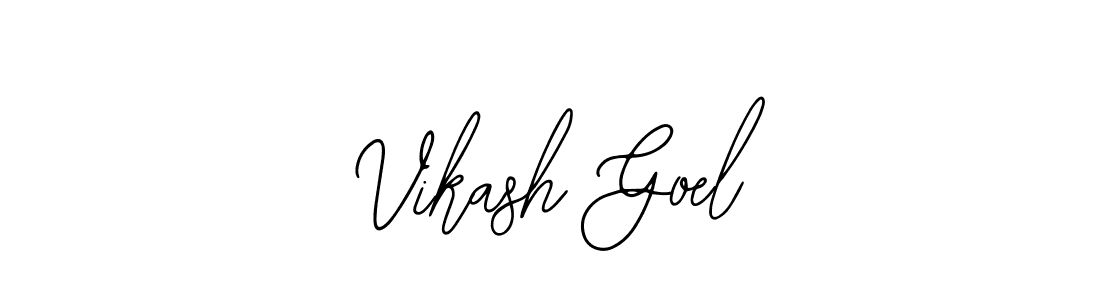Make a beautiful signature design for name Vikash Goel. With this signature (Bearetta-2O07w) style, you can create a handwritten signature for free. Vikash Goel signature style 12 images and pictures png
