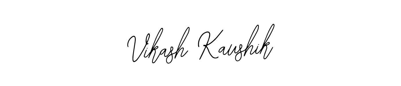 How to make Vikash Kaushik signature? Bearetta-2O07w is a professional autograph style. Create handwritten signature for Vikash Kaushik name. Vikash Kaushik signature style 12 images and pictures png