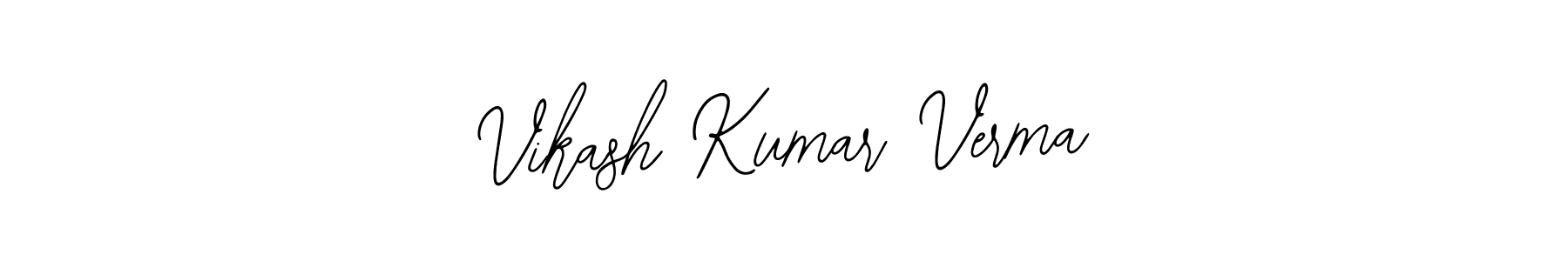 Bearetta-2O07w is a professional signature style that is perfect for those who want to add a touch of class to their signature. It is also a great choice for those who want to make their signature more unique. Get Vikash Kumar Verma name to fancy signature for free. Vikash Kumar Verma signature style 12 images and pictures png