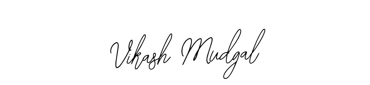 How to make Vikash Mudgal signature? Bearetta-2O07w is a professional autograph style. Create handwritten signature for Vikash Mudgal name. Vikash Mudgal signature style 12 images and pictures png
