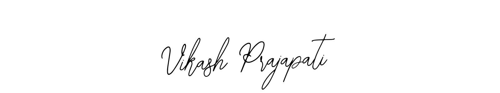 The best way (Bearetta-2O07w) to make a short signature is to pick only two or three words in your name. The name Vikash Prajapati include a total of six letters. For converting this name. Vikash Prajapati signature style 12 images and pictures png