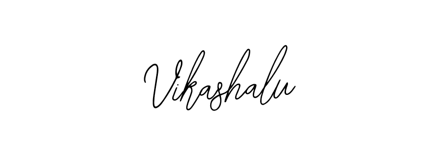 How to make Vikashalu signature? Bearetta-2O07w is a professional autograph style. Create handwritten signature for Vikashalu name. Vikashalu signature style 12 images and pictures png