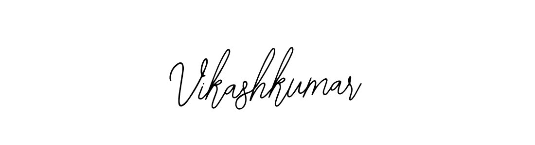 How to make Vikashkumar name signature. Use Bearetta-2O07w style for creating short signs online. This is the latest handwritten sign. Vikashkumar signature style 12 images and pictures png
