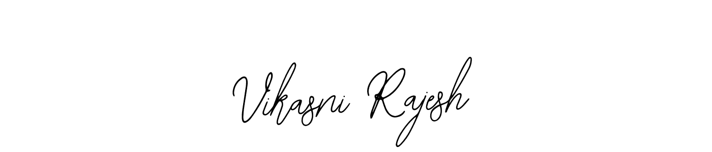 Create a beautiful signature design for name Vikasni Rajesh. With this signature (Bearetta-2O07w) fonts, you can make a handwritten signature for free. Vikasni Rajesh signature style 12 images and pictures png