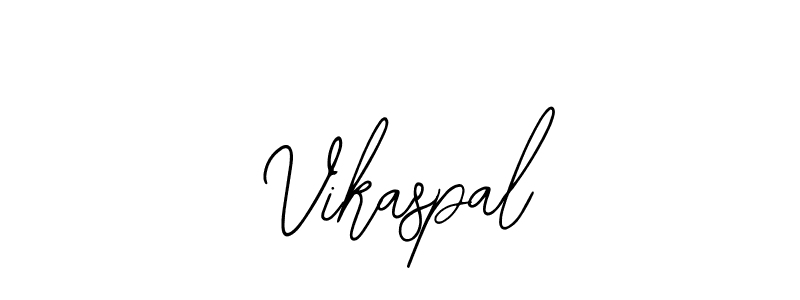 Use a signature maker to create a handwritten signature online. With this signature software, you can design (Bearetta-2O07w) your own signature for name Vikaspal. Vikaspal signature style 12 images and pictures png