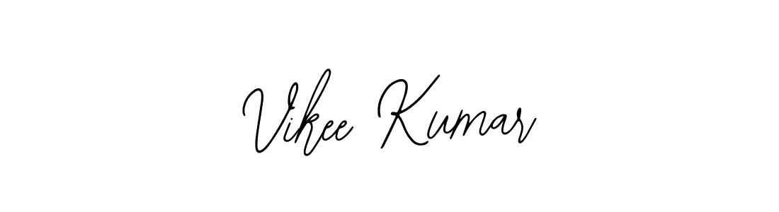 How to make Vikee Kumar signature? Bearetta-2O07w is a professional autograph style. Create handwritten signature for Vikee Kumar name. Vikee Kumar signature style 12 images and pictures png
