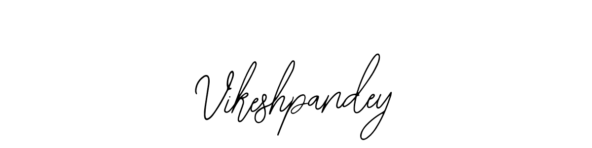 Use a signature maker to create a handwritten signature online. With this signature software, you can design (Bearetta-2O07w) your own signature for name Vikeshpandey. Vikeshpandey signature style 12 images and pictures png