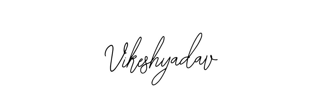 Also we have Vikeshyadav name is the best signature style. Create professional handwritten signature collection using Bearetta-2O07w autograph style. Vikeshyadav signature style 12 images and pictures png