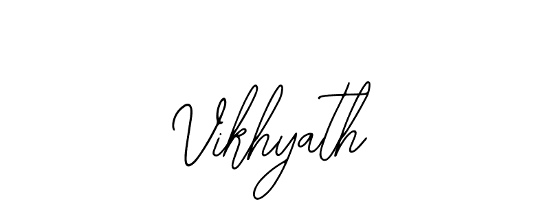 Best and Professional Signature Style for Vikhyath. Bearetta-2O07w Best Signature Style Collection. Vikhyath signature style 12 images and pictures png