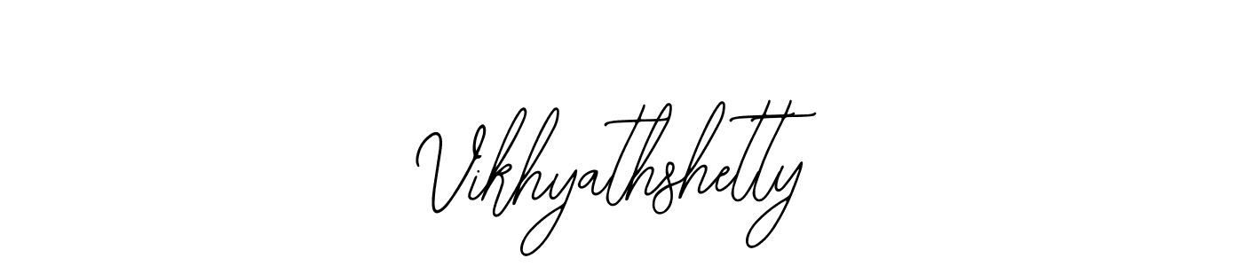 Also You can easily find your signature by using the search form. We will create Vikhyathshetty name handwritten signature images for you free of cost using Bearetta-2O07w sign style. Vikhyathshetty signature style 12 images and pictures png