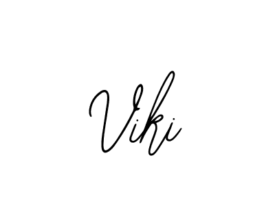 How to make Viki signature? Bearetta-2O07w is a professional autograph style. Create handwritten signature for Viki name. Viki signature style 12 images and pictures png
