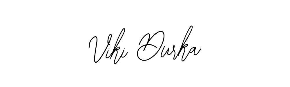 Make a beautiful signature design for name Viki Durka. With this signature (Bearetta-2O07w) style, you can create a handwritten signature for free. Viki Durka signature style 12 images and pictures png
