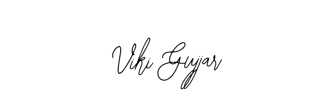 Best and Professional Signature Style for Viki Gujjar. Bearetta-2O07w Best Signature Style Collection. Viki Gujjar signature style 12 images and pictures png