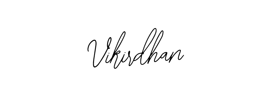 Also we have Vikirdhan name is the best signature style. Create professional handwritten signature collection using Bearetta-2O07w autograph style. Vikirdhan signature style 12 images and pictures png