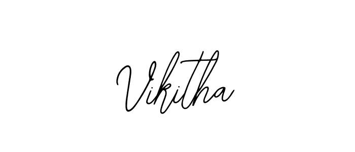 Vikitha stylish signature style. Best Handwritten Sign (Bearetta-2O07w) for my name. Handwritten Signature Collection Ideas for my name Vikitha. Vikitha signature style 12 images and pictures png