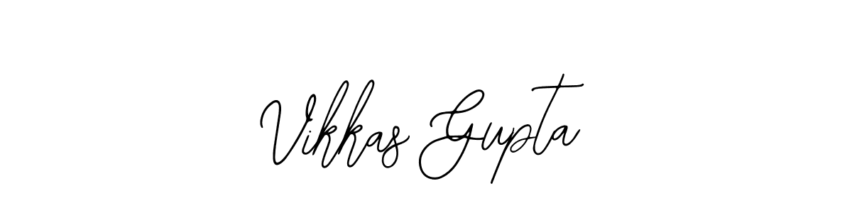 Make a beautiful signature design for name Vikkas Gupta. With this signature (Bearetta-2O07w) style, you can create a handwritten signature for free. Vikkas Gupta signature style 12 images and pictures png