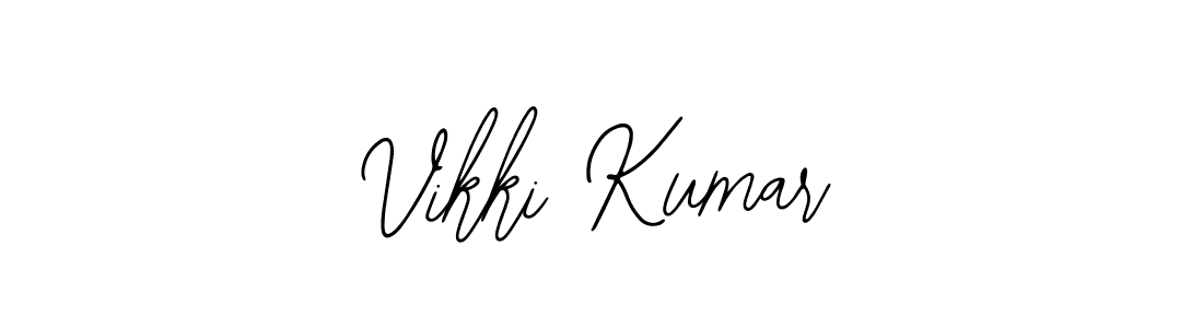 Also we have Vikki Kumar name is the best signature style. Create professional handwritten signature collection using Bearetta-2O07w autograph style. Vikki Kumar signature style 12 images and pictures png