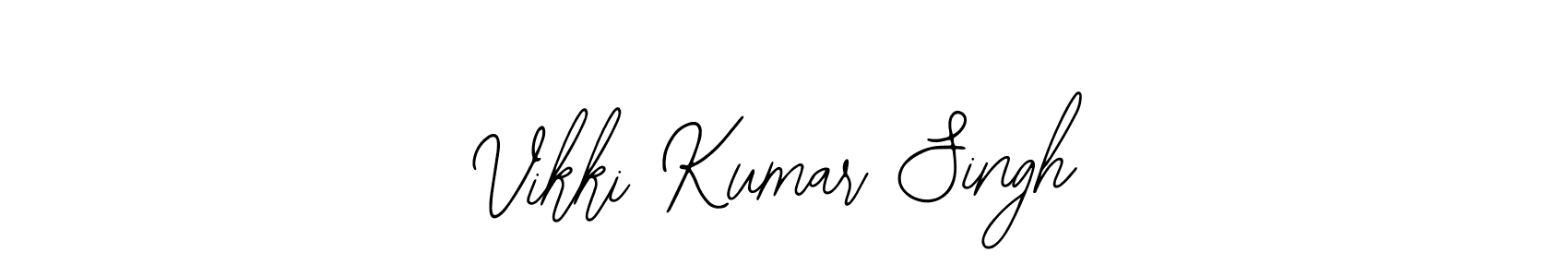 It looks lik you need a new signature style for name Vikki Kumar Singh. Design unique handwritten (Bearetta-2O07w) signature with our free signature maker in just a few clicks. Vikki Kumar Singh signature style 12 images and pictures png