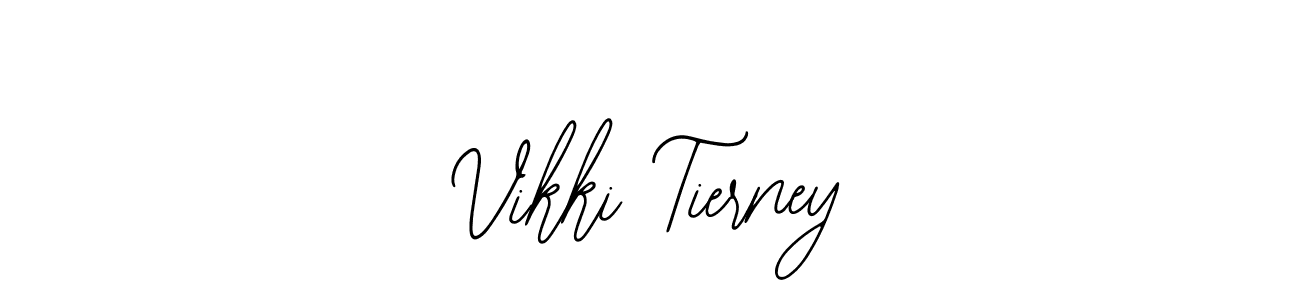 Use a signature maker to create a handwritten signature online. With this signature software, you can design (Bearetta-2O07w) your own signature for name Vikki Tierney. Vikki Tierney signature style 12 images and pictures png