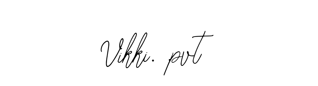 if you are searching for the best signature style for your name Vikki. .pvt. so please give up your signature search. here we have designed multiple signature styles  using Bearetta-2O07w. Vikki. .pvt signature style 12 images and pictures png