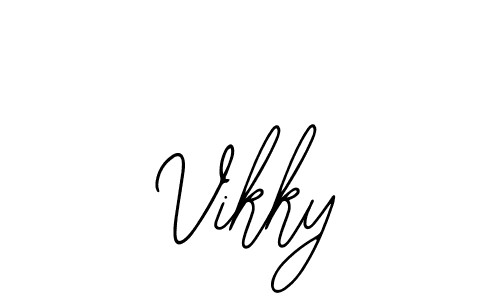 Best and Professional Signature Style for Vikky. Bearetta-2O07w Best Signature Style Collection. Vikky signature style 12 images and pictures png