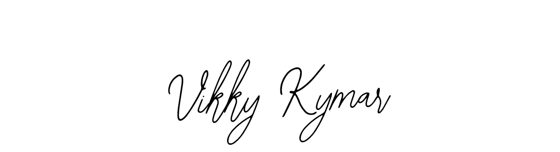 Design your own signature with our free online signature maker. With this signature software, you can create a handwritten (Bearetta-2O07w) signature for name Vikky Kymar. Vikky Kymar signature style 12 images and pictures png