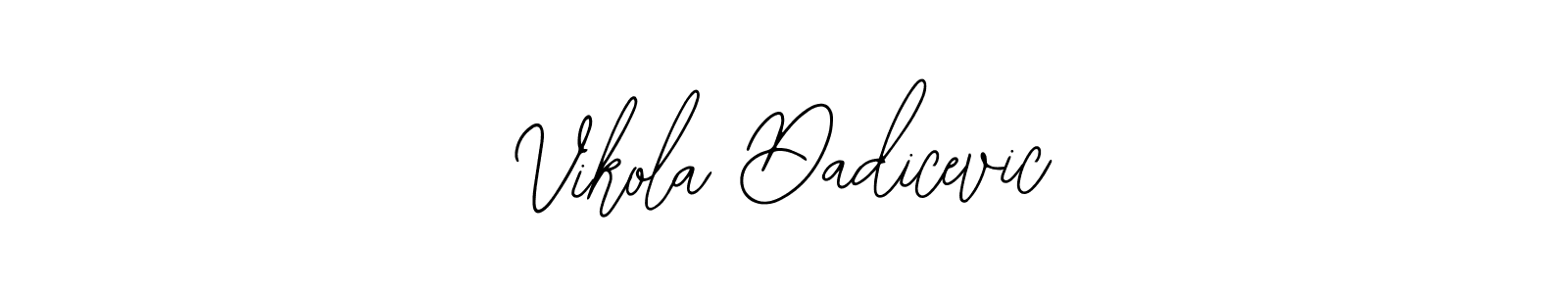 This is the best signature style for the Vikola Dadicevic name. Also you like these signature font (Bearetta-2O07w). Mix name signature. Vikola Dadicevic signature style 12 images and pictures png