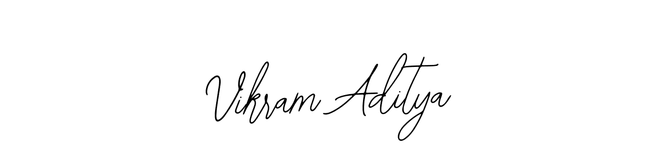 Also we have Vikram Aditya name is the best signature style. Create professional handwritten signature collection using Bearetta-2O07w autograph style. Vikram Aditya signature style 12 images and pictures png