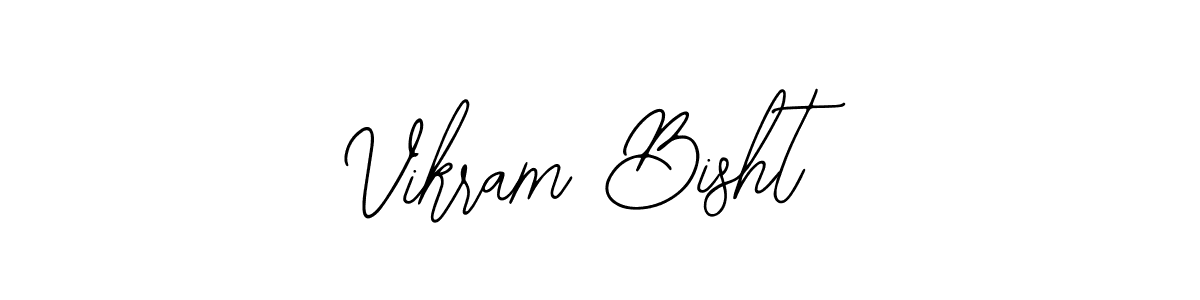 How to make Vikram Bisht name signature. Use Bearetta-2O07w style for creating short signs online. This is the latest handwritten sign. Vikram Bisht signature style 12 images and pictures png