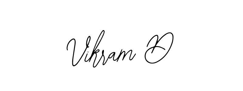 Create a beautiful signature design for name Vikram D. With this signature (Bearetta-2O07w) fonts, you can make a handwritten signature for free. Vikram D signature style 12 images and pictures png