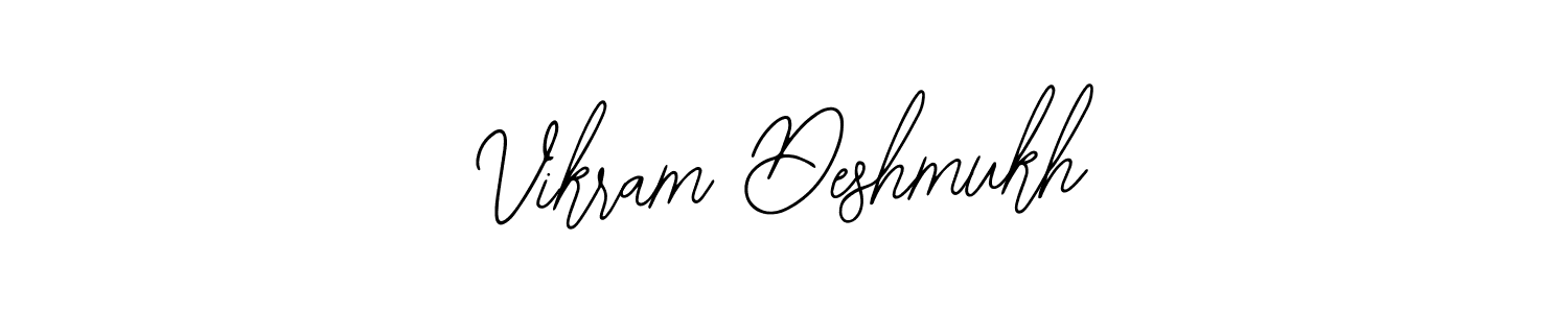Vikram Deshmukh stylish signature style. Best Handwritten Sign (Bearetta-2O07w) for my name. Handwritten Signature Collection Ideas for my name Vikram Deshmukh. Vikram Deshmukh signature style 12 images and pictures png
