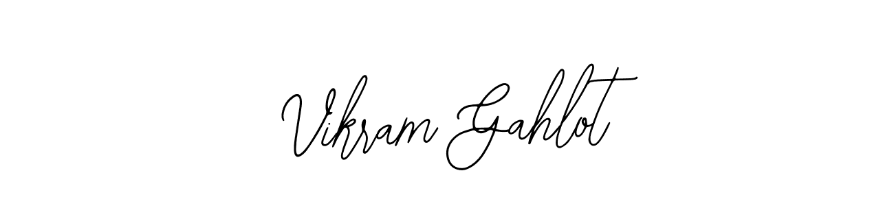 Make a beautiful signature design for name Vikram Gahlot. With this signature (Bearetta-2O07w) style, you can create a handwritten signature for free. Vikram Gahlot signature style 12 images and pictures png