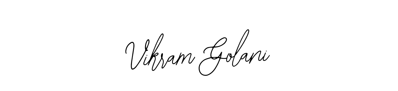 How to Draw Vikram Golani signature style? Bearetta-2O07w is a latest design signature styles for name Vikram Golani. Vikram Golani signature style 12 images and pictures png