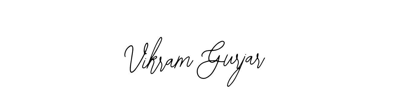 Make a beautiful signature design for name Vikram Gurjar. Use this online signature maker to create a handwritten signature for free. Vikram Gurjar signature style 12 images and pictures png