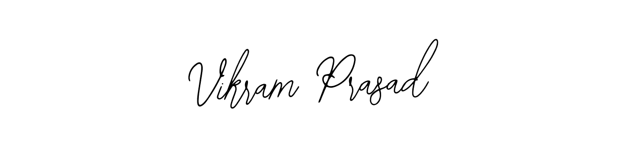 How to make Vikram Prasad name signature. Use Bearetta-2O07w style for creating short signs online. This is the latest handwritten sign. Vikram Prasad signature style 12 images and pictures png