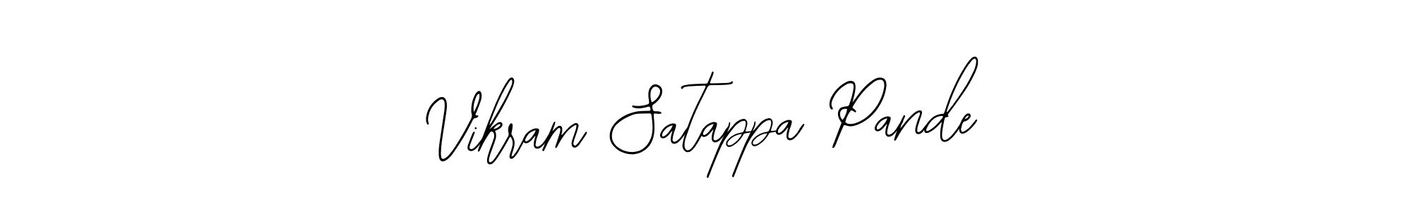 Make a beautiful signature design for name Vikram Satappa Pande. With this signature (Bearetta-2O07w) style, you can create a handwritten signature for free. Vikram Satappa Pande signature style 12 images and pictures png