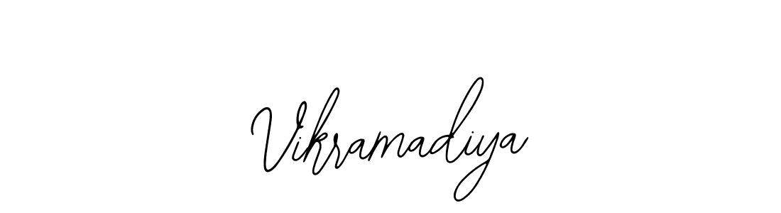 Design your own signature with our free online signature maker. With this signature software, you can create a handwritten (Bearetta-2O07w) signature for name Vikramadiya. Vikramadiya signature style 12 images and pictures png