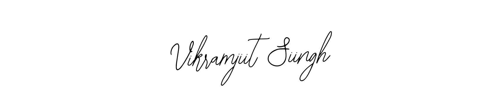 Also You can easily find your signature by using the search form. We will create Vikramjiit Siingh name handwritten signature images for you free of cost using Bearetta-2O07w sign style. Vikramjiit Siingh signature style 12 images and pictures png