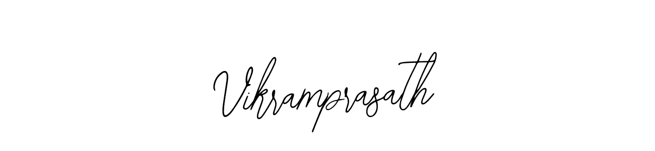 Use a signature maker to create a handwritten signature online. With this signature software, you can design (Bearetta-2O07w) your own signature for name Vikramprasath. Vikramprasath signature style 12 images and pictures png