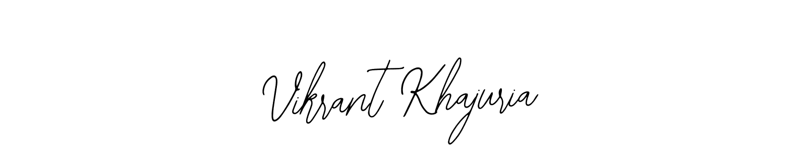 You should practise on your own different ways (Bearetta-2O07w) to write your name (Vikrant Khajuria) in signature. don't let someone else do it for you. Vikrant Khajuria signature style 12 images and pictures png