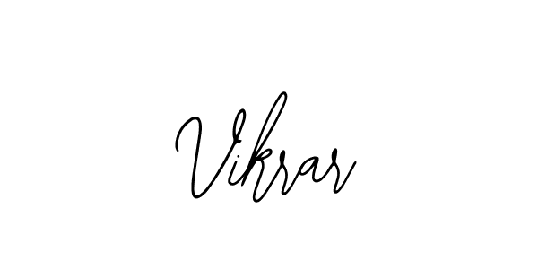 Make a beautiful signature design for name Vikrar. Use this online signature maker to create a handwritten signature for free. Vikrar signature style 12 images and pictures png