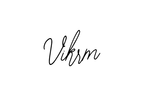 How to Draw Vikrm signature style? Bearetta-2O07w is a latest design signature styles for name Vikrm. Vikrm signature style 12 images and pictures png