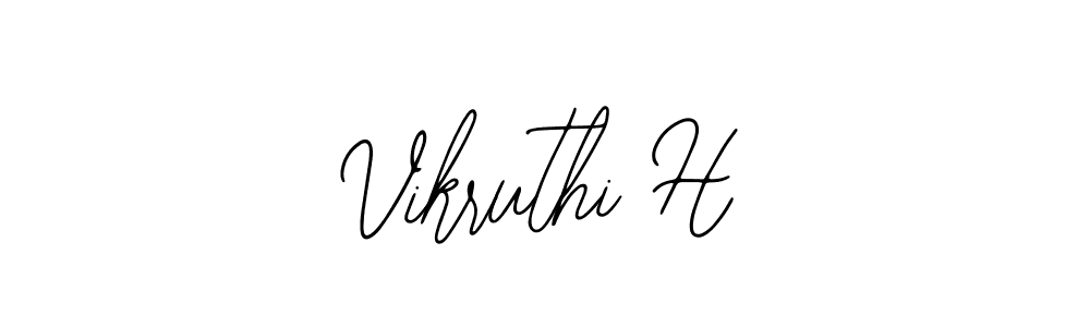 Once you've used our free online signature maker to create your best signature Bearetta-2O07w style, it's time to enjoy all of the benefits that Vikruthi H name signing documents. Vikruthi H signature style 12 images and pictures png
