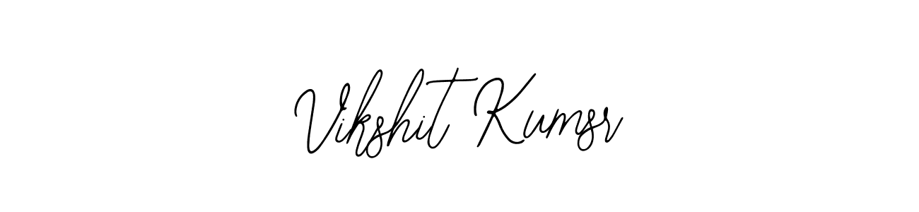 Similarly Bearetta-2O07w is the best handwritten signature design. Signature creator online .You can use it as an online autograph creator for name Vikshit Kumsr. Vikshit Kumsr signature style 12 images and pictures png