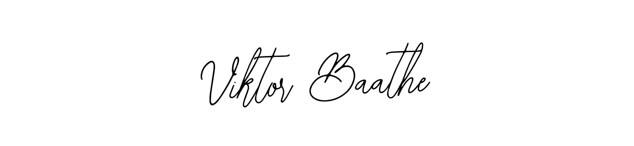 Make a beautiful signature design for name Viktor Baathe. Use this online signature maker to create a handwritten signature for free. Viktor Baathe signature style 12 images and pictures png