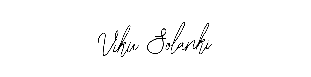 Make a beautiful signature design for name Viku Solanki. Use this online signature maker to create a handwritten signature for free. Viku Solanki signature style 12 images and pictures png