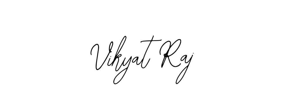 Also You can easily find your signature by using the search form. We will create Vikyat Raj name handwritten signature images for you free of cost using Bearetta-2O07w sign style. Vikyat Raj signature style 12 images and pictures png