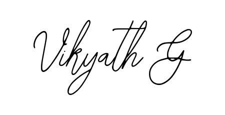 How to Draw Vikyath G signature style? Bearetta-2O07w is a latest design signature styles for name Vikyath G. Vikyath G signature style 12 images and pictures png
