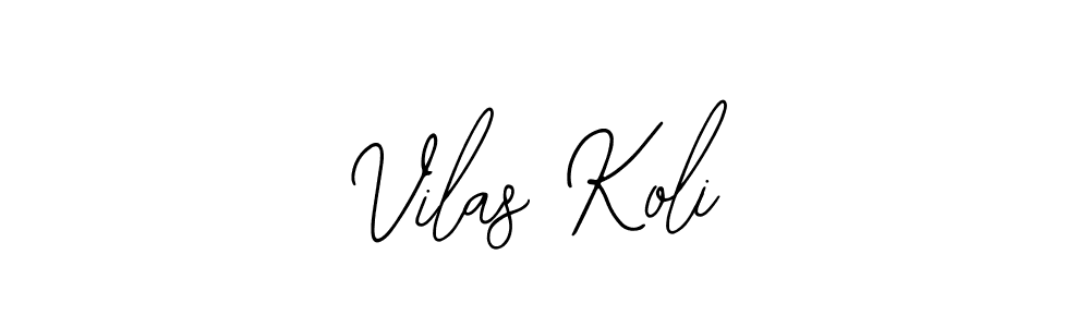 The best way (Bearetta-2O07w) to make a short signature is to pick only two or three words in your name. The name Vilas Koli include a total of six letters. For converting this name. Vilas Koli signature style 12 images and pictures png