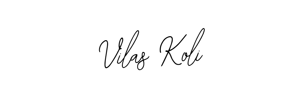 if you are searching for the best signature style for your name Vilas Koli. so please give up your signature search. here we have designed multiple signature styles  using Bearetta-2O07w. Vilas Koli signature style 12 images and pictures png